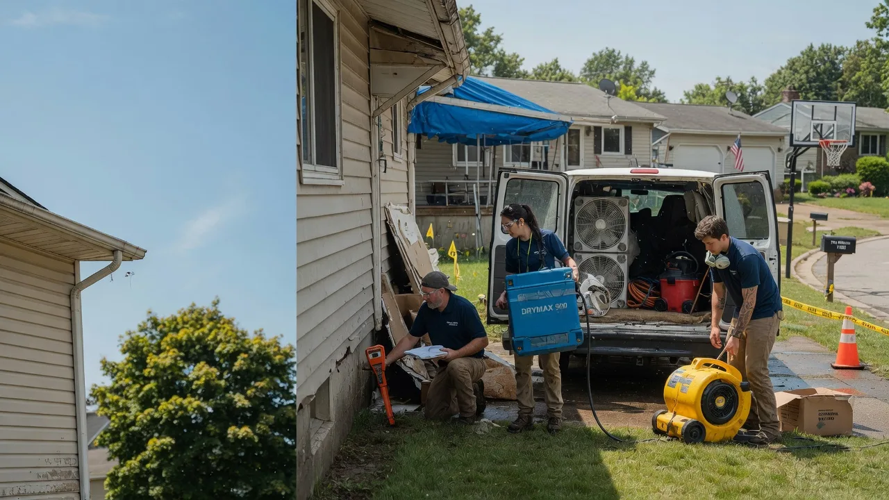 Ceiling Leak Cleanup in Glidden, IA near me