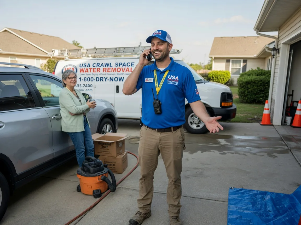 Crawl Space Water Removal Glidden, IA FAQs